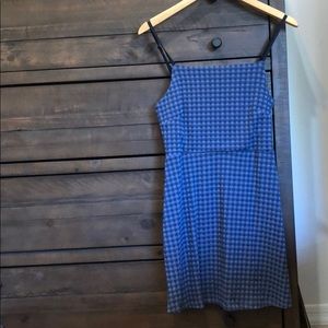 Mini blue dress from Urban Outfitters